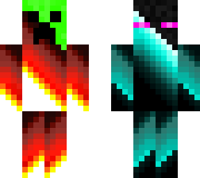 is it a fire creeper or is it a ice enderman v2