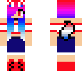 july fourth girl skin