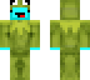 kermit skeppy but skeppys face on his chin