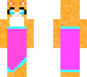 kitty with pink dress