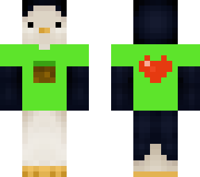 minecraft fan penguin!