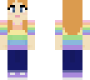 pastel rainbow sweater