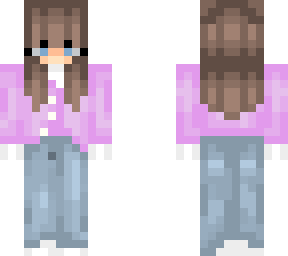 pink cardigan