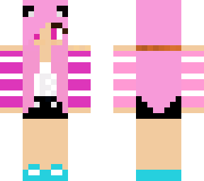 pink panda girl