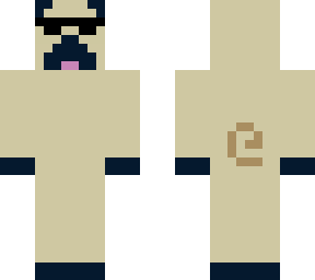 pug skin for borkerofpanda