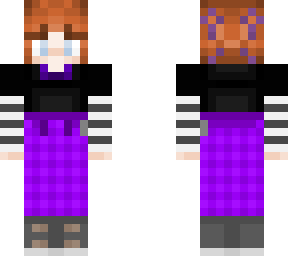 purple plaid