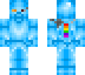 rainbow blue