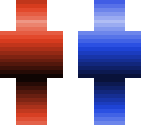 red and blue~