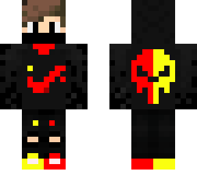 red and yellow nike boy