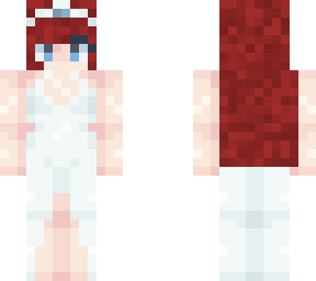 red haired wedding bride