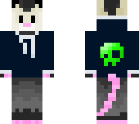 skull pullover opossum