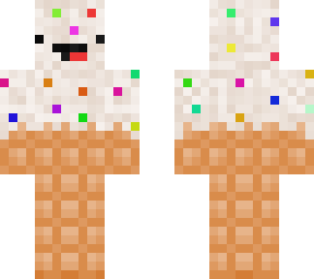 sprinkled ice cream