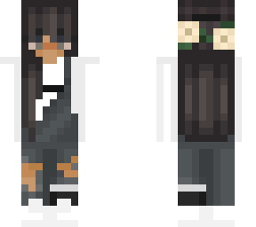 white overall