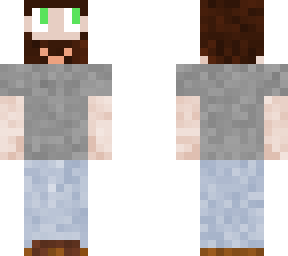 a normal dude with a beard.