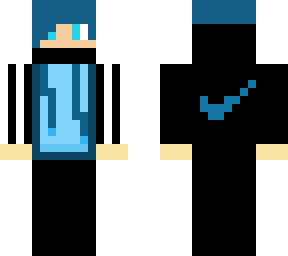 blue nike boy