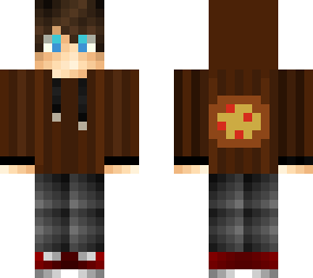 brown hoody
