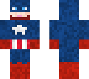 captain america (user a) (edit of my old skin)