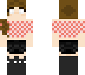 checkerd girl