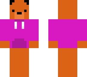 chill fox boi with purple hoodie