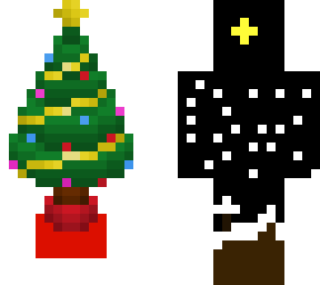 christmas night pixel art (for contest)