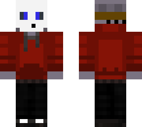 computor head in mask