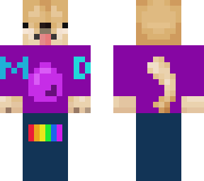 doge with magic merch
