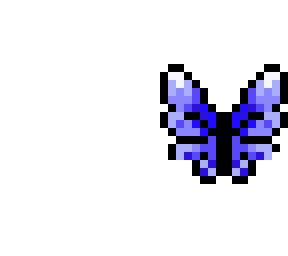 fairy wings blue