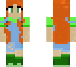 girl in overalls (outfit is on my page if you would like only the outfit)