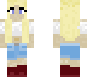 girl with blonde hair (outfit on my page)