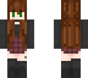 girl with brown hair