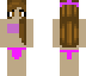 girl with pink with bow and sxy