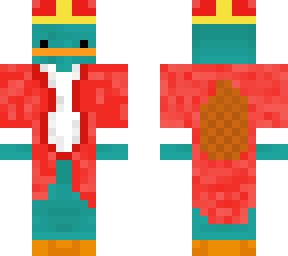 king perry with crown