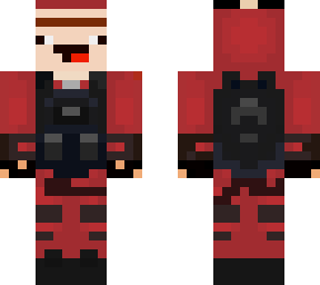 money heist skin with mask on head