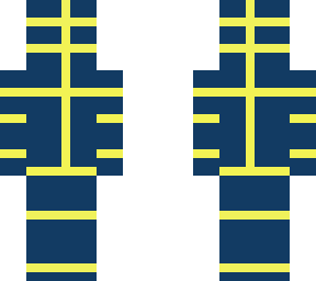 navy blue yellow thing