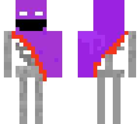 purple guy skeleton