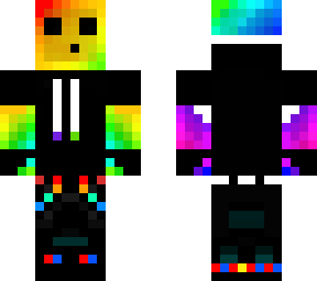 rainbow slime skin