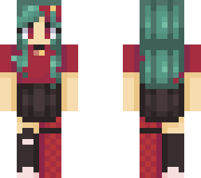 red and teal -rce-