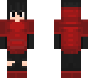 red hoodie