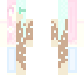 strawberry shortcake/mint chip (not a collab)