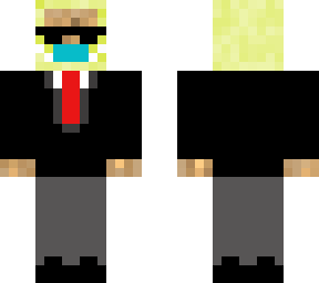 tuxedo sheep with mask