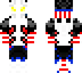 4th of july armored patriot enderman