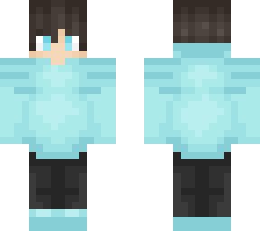 aqua blue sweater (classic) edited