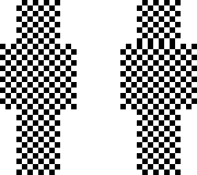 checkered all over