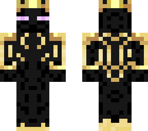 enderman with crown