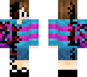 glitched male frisk