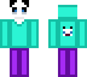 hoodie panda blue