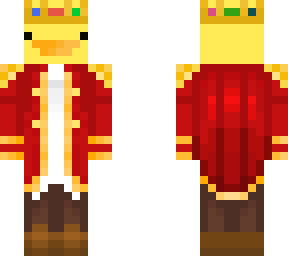 king ducky with crown