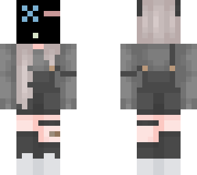 l.e.d mask wolf girl
