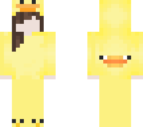 me in a ducky costume (the eyes don't show up but they're there)