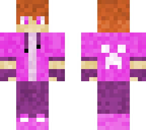 megenta creeper boy